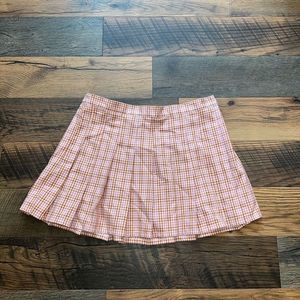 Women’s Aerie Class Act Plaid Skirt Size XXL
